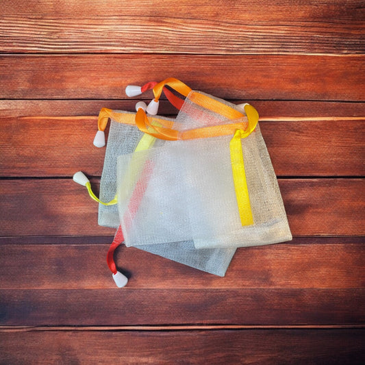 Double Layer Mesh Soap Saver Bag