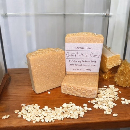 Goat Milk & Honey - Exfoliating Soap