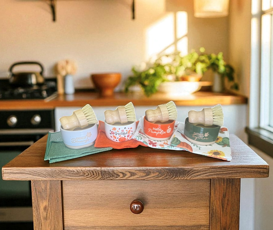 Solid Dish Soap Set – Fall Collection
