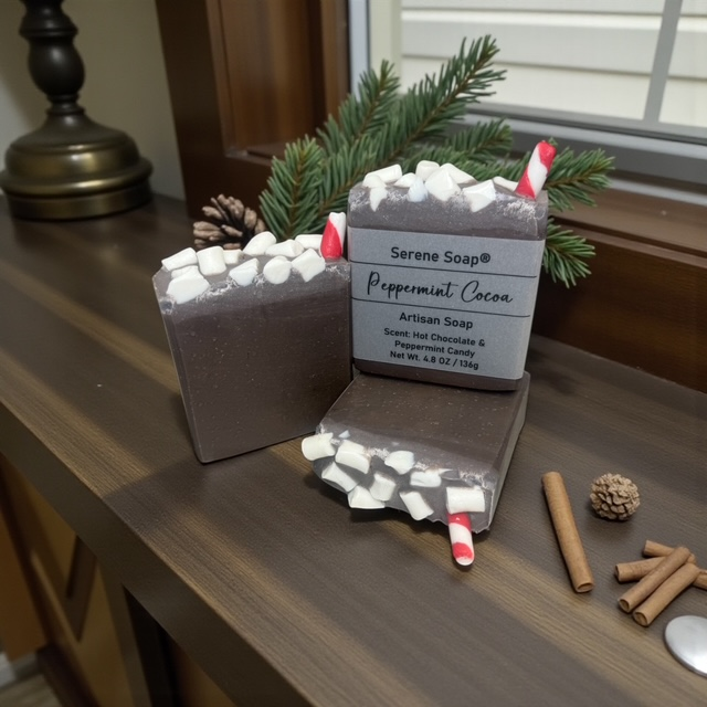Peppermint Cocoa - Soap