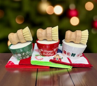 Solid Dish Soap Set – Holiday Collection